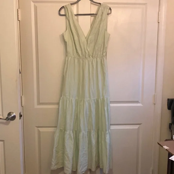 green cocktail & party dresses Georgina Girls Dress - Olive Green main image 1